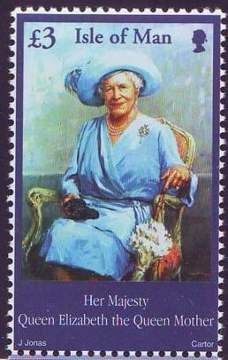 Isle of Man Sc 948 2002 Queen Mother Memorial stamp mint NH
