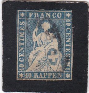 Switzerland,  #  37   used