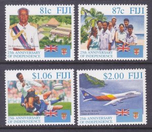 Fiji 71-44 MNH 1995 Independence - 25th Anniversary Set of 4