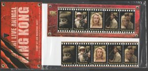 NEW ZEALAND 2005 KING KONG 5 Stamp Mini Sheet Stamp Pack MNH