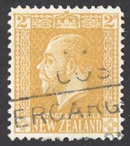 New Zealand Sc# 147 Used 14X13.5 1916 2p King George V