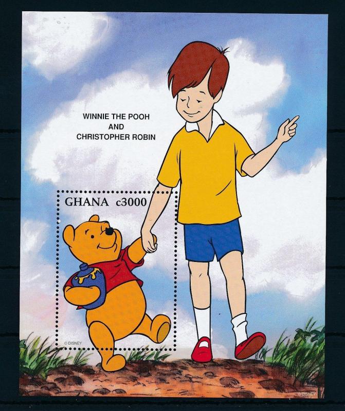 [22421] Ghana 1996 Disney Character Winnie the Pooh Bear Honey MNH