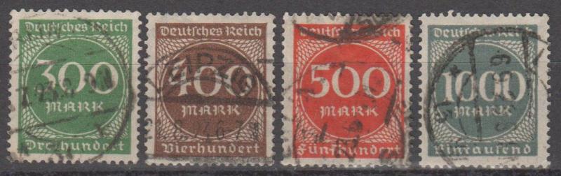 Germany #231-4 F-VF Used CV $15.05 (B12987)