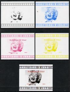 Chad 2013 Marilyn Monroe #4 individual deluxe sheetlet - ...