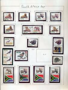 SOUTH AFRICA 1987/97 Wildlife M&U Collection 100+Items (pie 99)