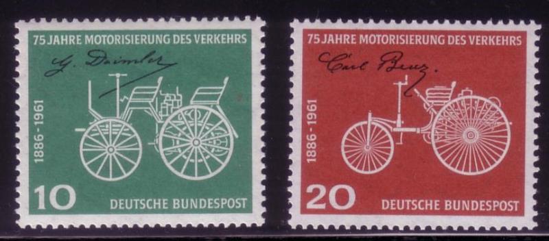 *Germany  Cars '70 Sc 840 - 841 MNH 