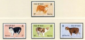 1989 Isle of Man SG399/SG402 Manx Cats Set Unmounted Mint