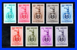 1951 - Venezuela - Scott n C 356 / C 364 - MNH - VE- 72