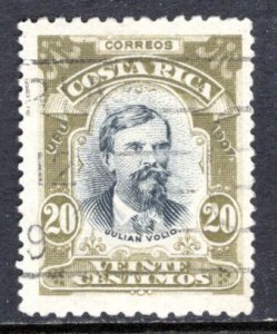 Costa Rica #64   VF   Used  CV $6.00  ....   1520030