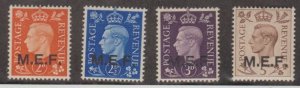 Great Britain Offices Abroad - Middle East Forces Scott #2-5 Stamps - Mint Set