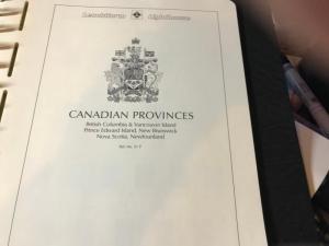 NEWFOUNDLAND AND PROVINCES BRAND NEW BLACK SLIP CASE AND HINGELESS ALBUM