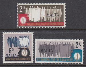 Malta 381-383 MNH VF