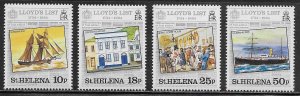 St Helena Scott #'s 412 - 415 MNH