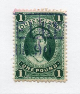 Queensland - SG# 161a Used - Thick Paper        /        Lot 0924120