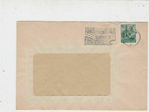 Germany 1948 Allied Occupation to Thuringia Gera Cancel Stamps Cover ref 23238