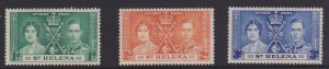 St Helena Sc#115-117 MH
