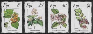 Fiji Scott #'s 495 - 498 MNH