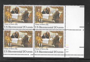 #2052 MNH Plate Block