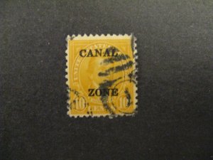 Canal Zone #104 used  b23.9 1044