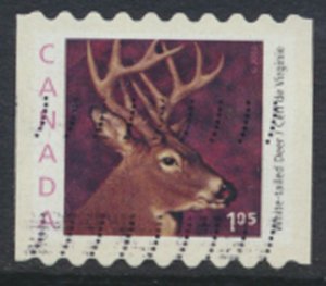 Canada  SG 2028  Used   2000  White Tailed Deer   SC# 1881  see scan