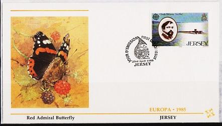 Jersey. 1985 FDC. 22p Europa. Fine Used