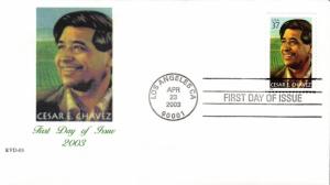 #3781 Cesar Chavez RVD FDC