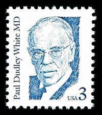 PCBstamps   US #2170a 3c Dr. Paul D. White, MNH, (12)