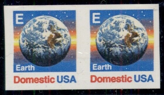 US #2279a (25¢) Earth Coil IMPERF PAIR, og, NH, VF, Scott $60.00