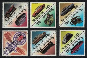 Suriname Motor Cars 12v 1989 MNH SG#1408-1419