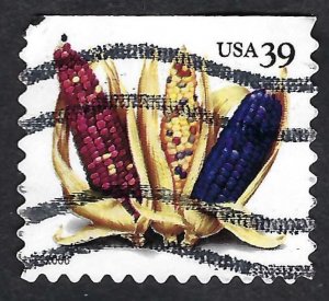 United States #4016 39¢ Corn (2006). Booklet single.Used.