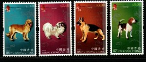 HONG KONG SG1334/7 2006 CHINESE NEW YEAR (YEAR OF THE DOG) MNH