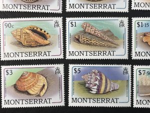 MONTSERRAT # 681-696-MINT/NEVER HINGED-COMPLETE SET----1988