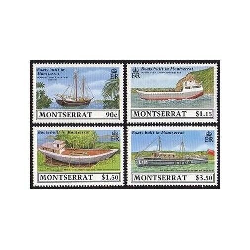 Montserrat 717-720,MNH.Michel 746-749. Ships built in Montserrat,1989.