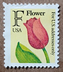 United States #2517 (29c) 'F' Tulip MNG (1991)