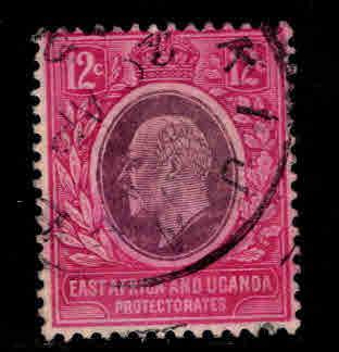 East Africa and Uganda protectorates  Scott 35 KEVII nice color and centering