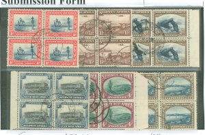 South West Africa #109-114 Used Multiple