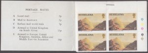 ST HELENA Sc #298-301,04 CPL MNH BOOKLET ST HELENA VIEWS