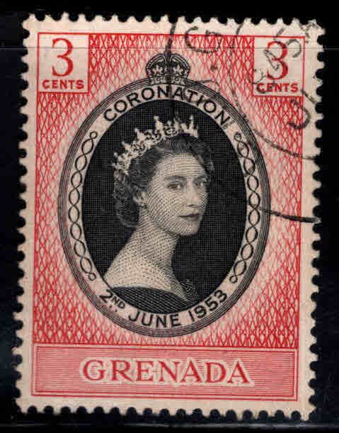 GRENADA Scott 170 QE2 Coronation stamp Used