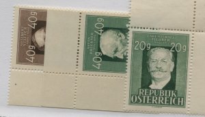 AUSTRIA  516-18  MNH