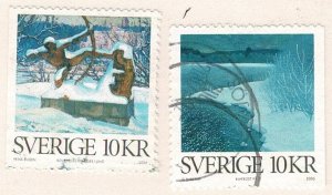 Sweden #2546a,d used