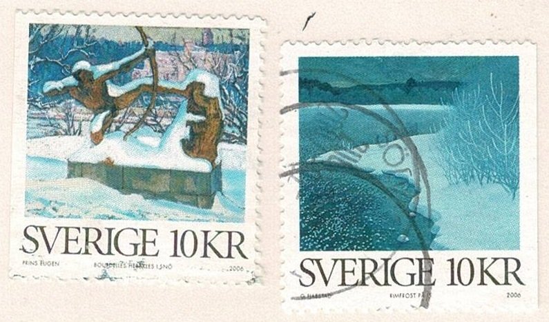 Sweden #2546a,d used