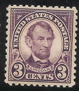 555  3c  Perf 11 MNH VF Centering