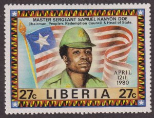 Liberia 894 People’s Redemption Council 1981
