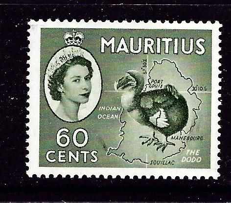 Mauritius 261 Hinged 1954 issue 