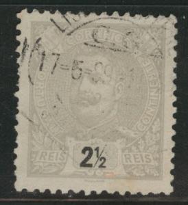 Portugal Scott 110 Used from 1899-1905 King Carlos set