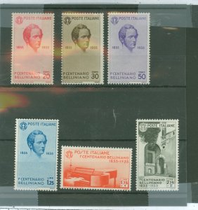 Italy #349-354  Single (Complete Set)