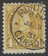 Canada #168 Used Single Stamp