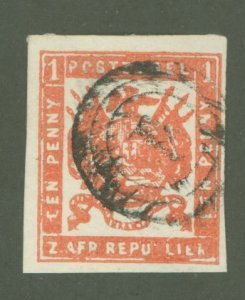 Transvaal #13 Used Single
