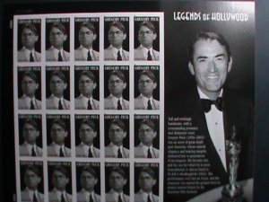 ​UNITED STATES-2011 SC#4526-LEGENDS OF HOLLYWOOD-GREOGORY PECK -MNH SHEET- VF