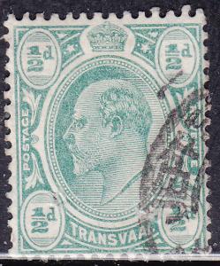 Transvaal 281 USED 1905 King Edward VII